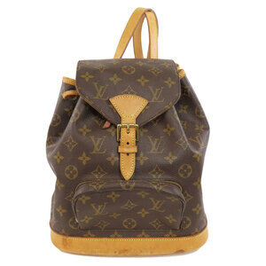 LOUIS VUITTON Montsouris Midi Backpack Monogram Canvas M51136